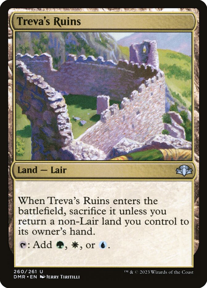 Treva's Ruins — Dominaria Remastered (DMR) #260