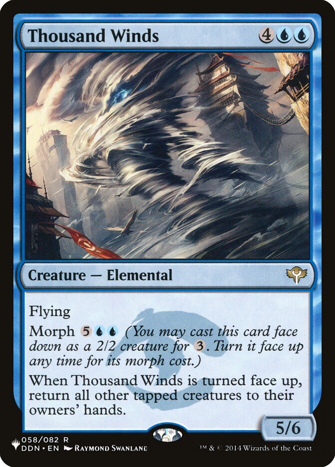 Thousand Winds — The List (PLST) #DDN-58