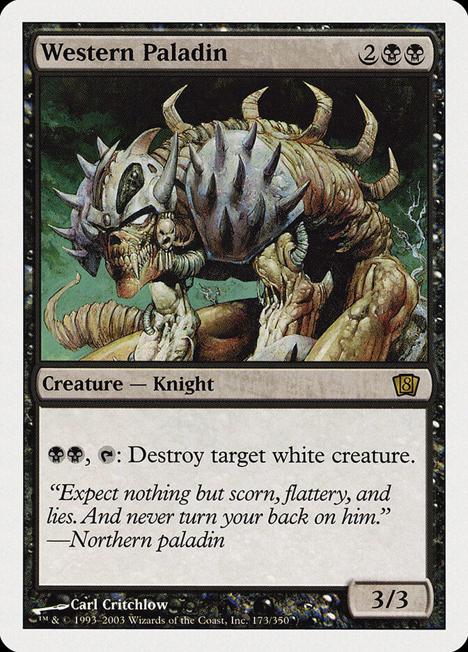 Western Paladin — Eighth Edition (8ED) #173