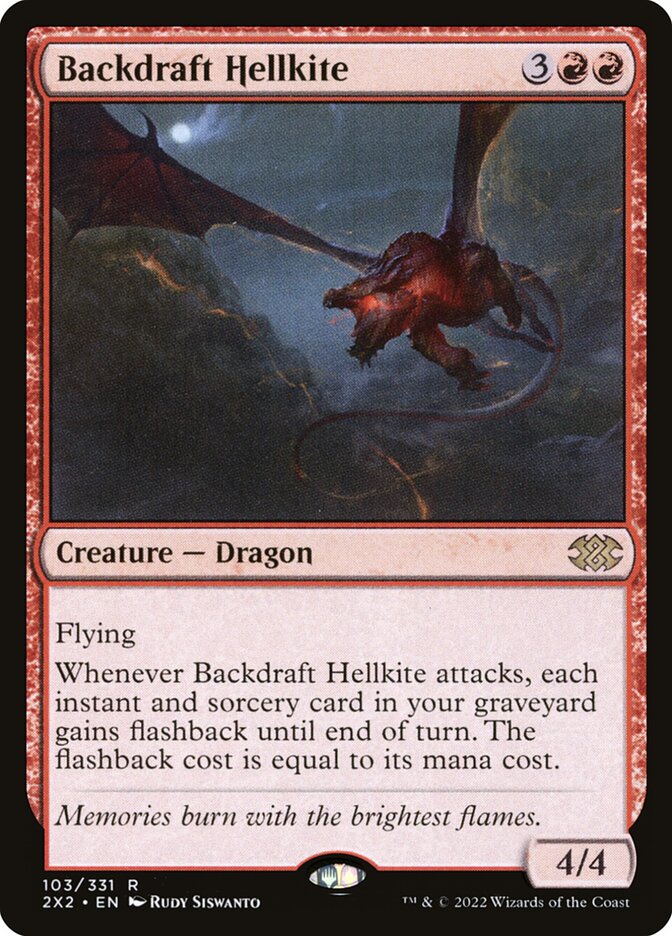 Backdraft Hellkite — Double Masters 2022 (2X2) #103