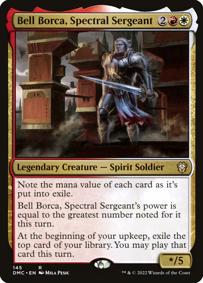 Bell Borca, Spectral Sergeant — Dominaria United Commander (DMC) #145