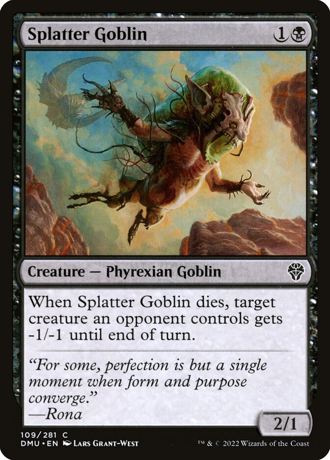 Splatter Goblin — Dominaria United (DMU) #109