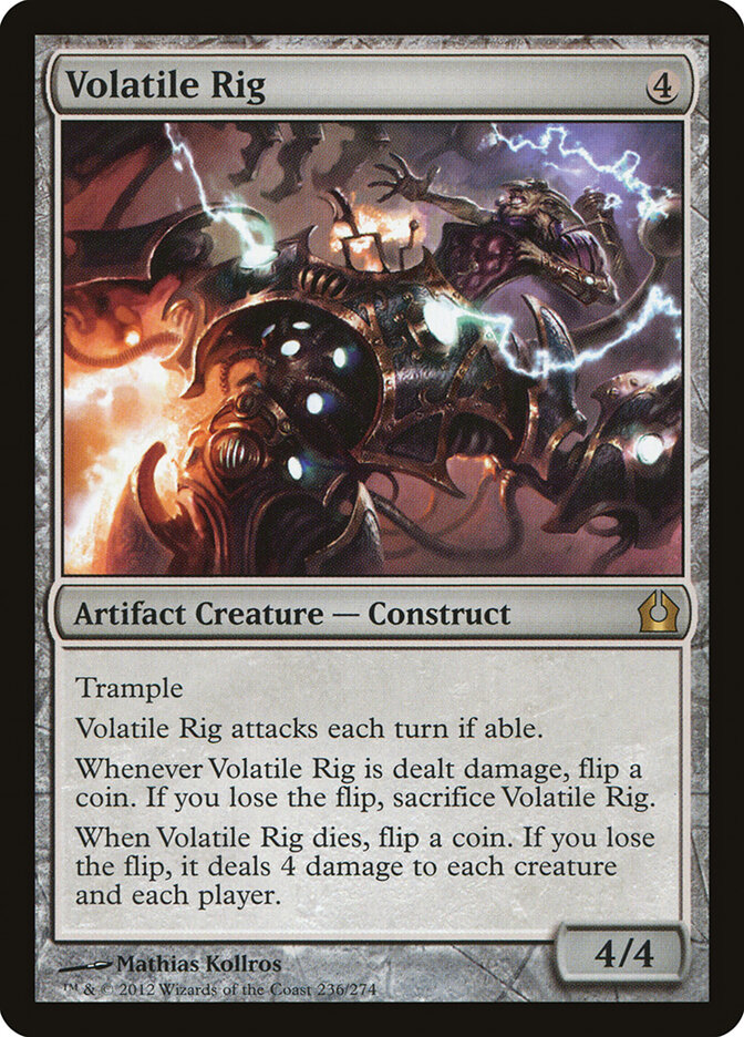 Volatile Rig — Return to Ravnica (RTR) #236