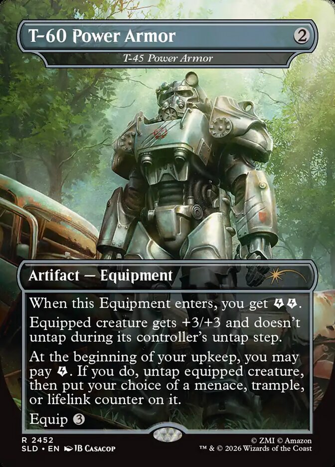 T-45 Power Armor — Secret Lair Drop (SLD) #2452