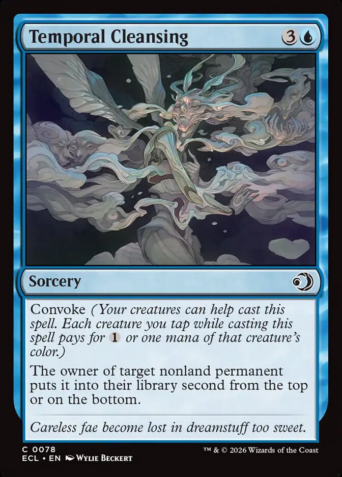 Temporal Cleansing — Lorwyn Eclipsed (ECL) #78