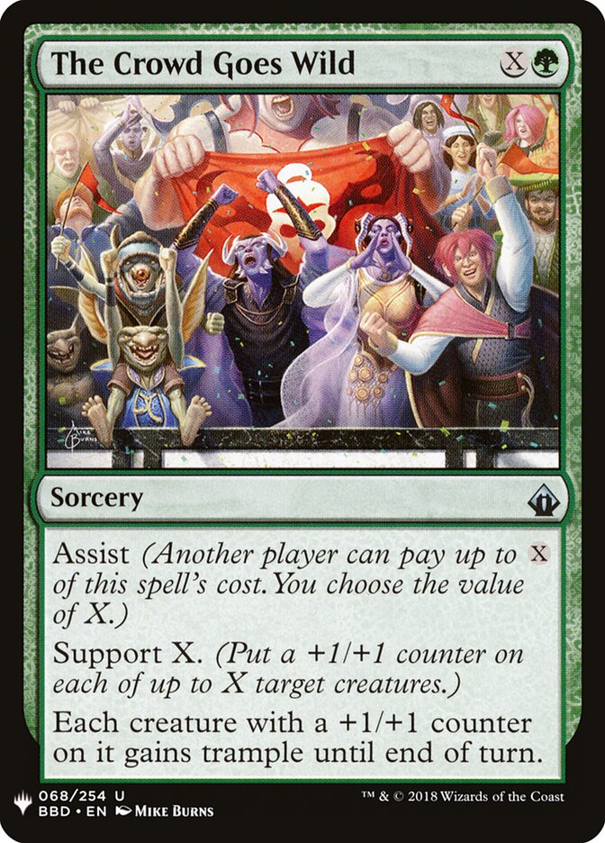 The Crowd Goes Wild — The List (PLST) #BBD-68