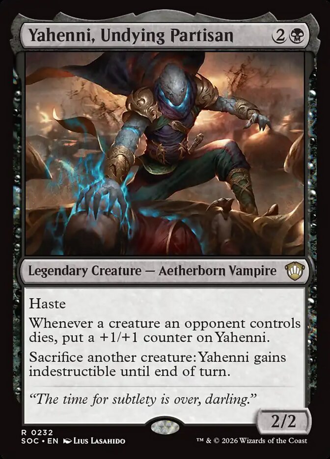 Yahenni, Undying Partisan — Secrets of Strixhaven Commander (SOC) #232
