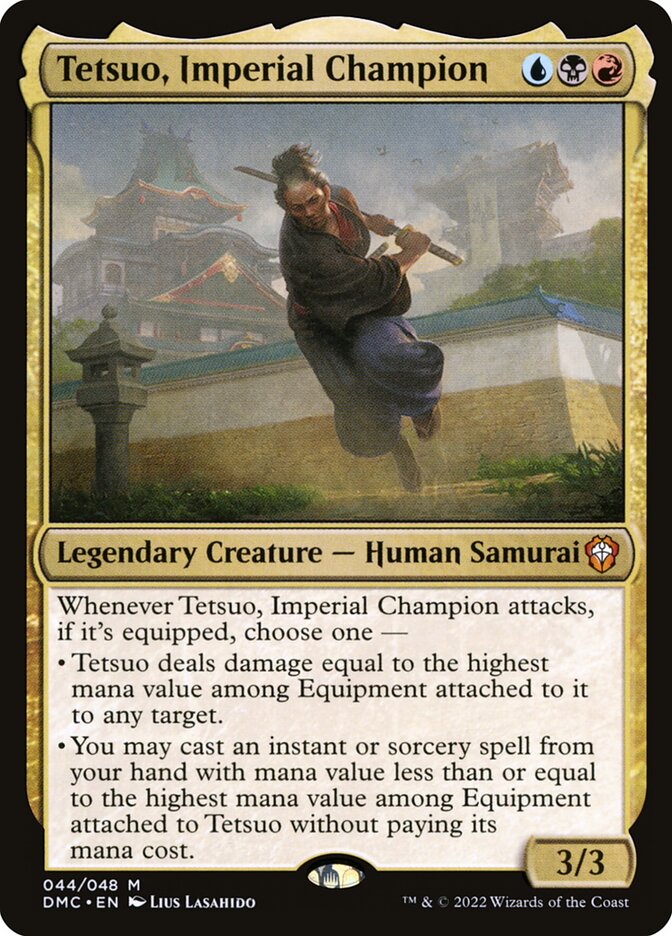 Tetsuo, Imperial Champion — Dominaria United Commander (DMC) #44