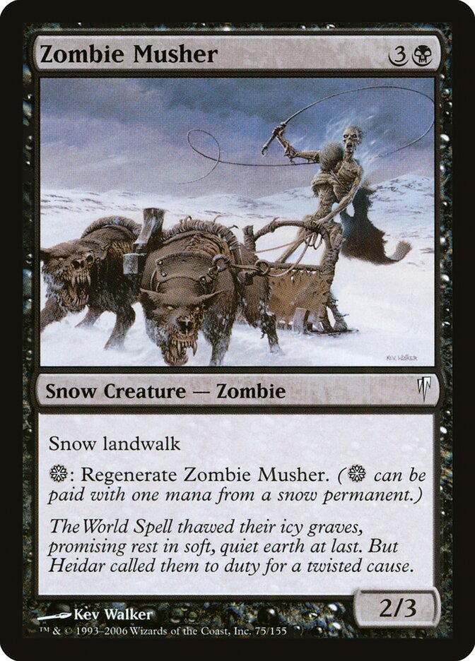 Zombie Musher — Coldsnap (CSP) #75