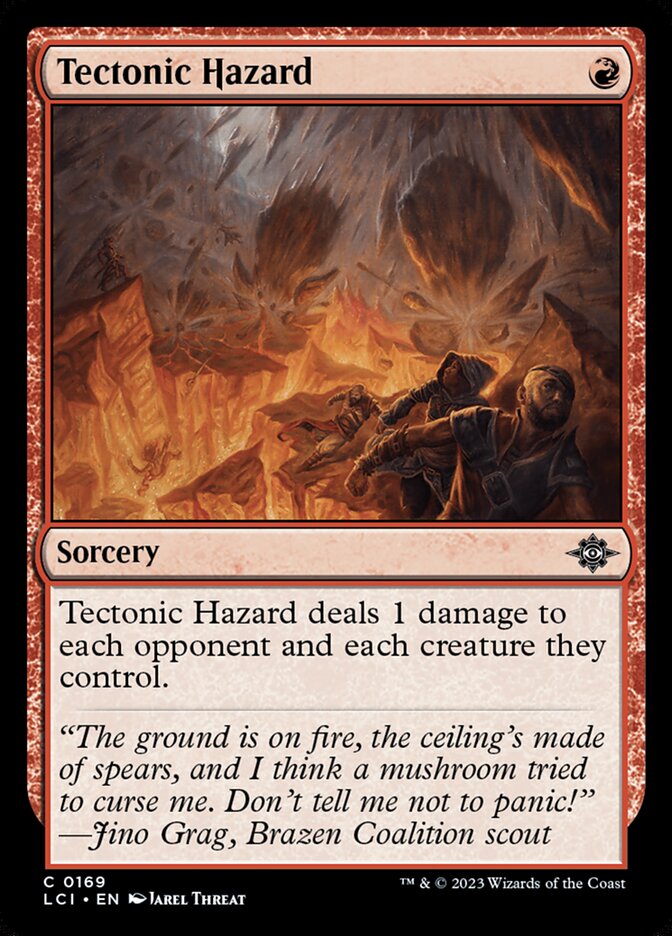 Tectonic Hazard — The Lost Caverns of Ixalan (LCI) #169