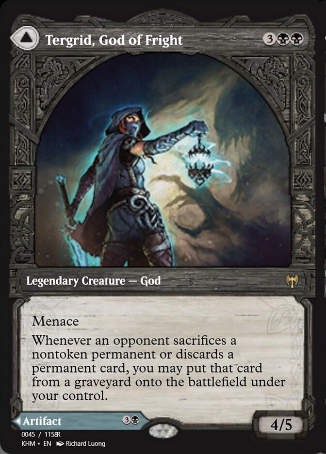 Tergrid, God of Fright // Tergrid's Lantern — Magic Online Promos (PRM) #88290