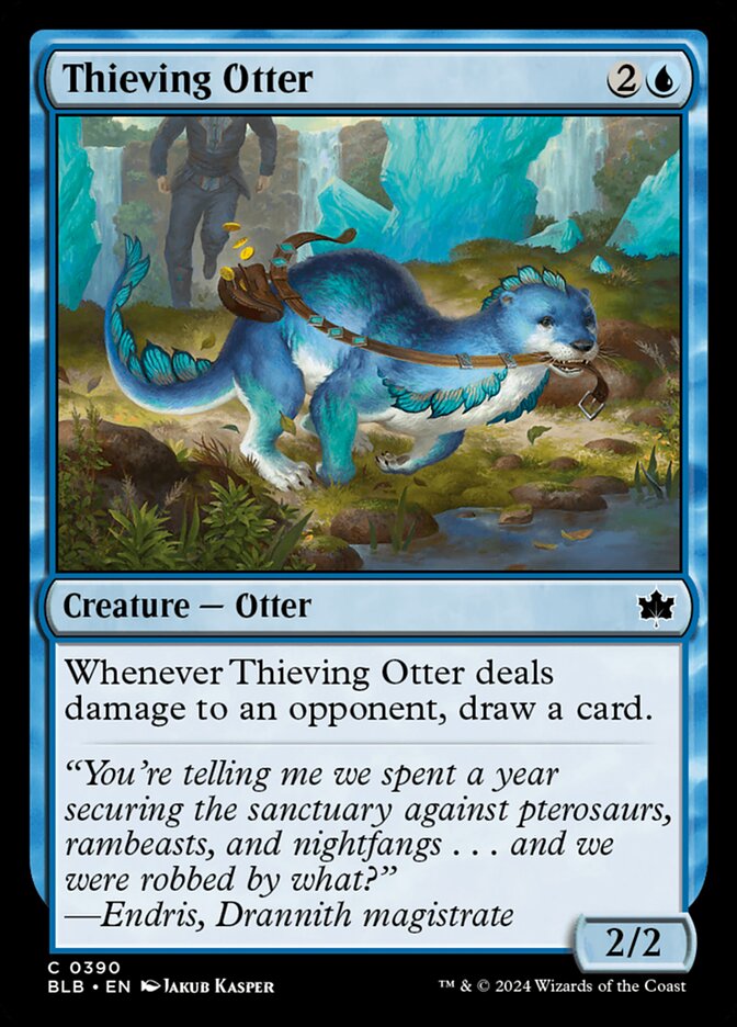 Thieving Otter — Bloomburrow (BLB) #390