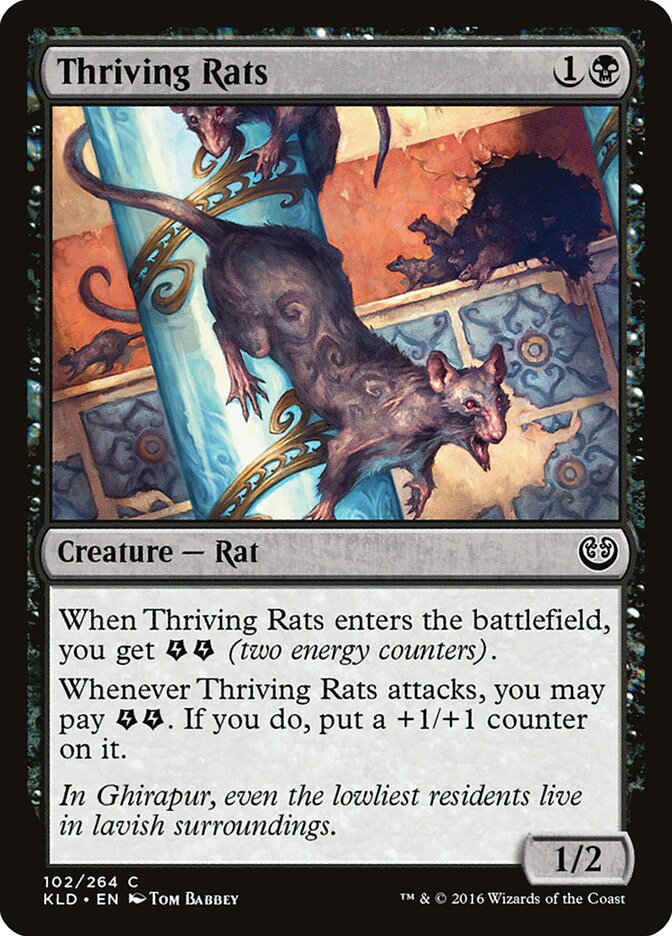 Thriving Rats — Kaladesh (KLD) #102