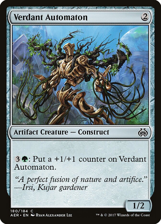 Verdant Automaton — Aether Revolt (AER) #180