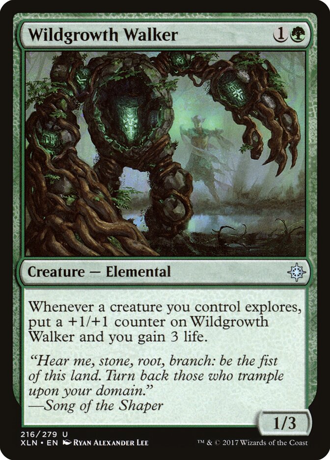 Wildgrowth Walker — Ixalan (XLN) #216
