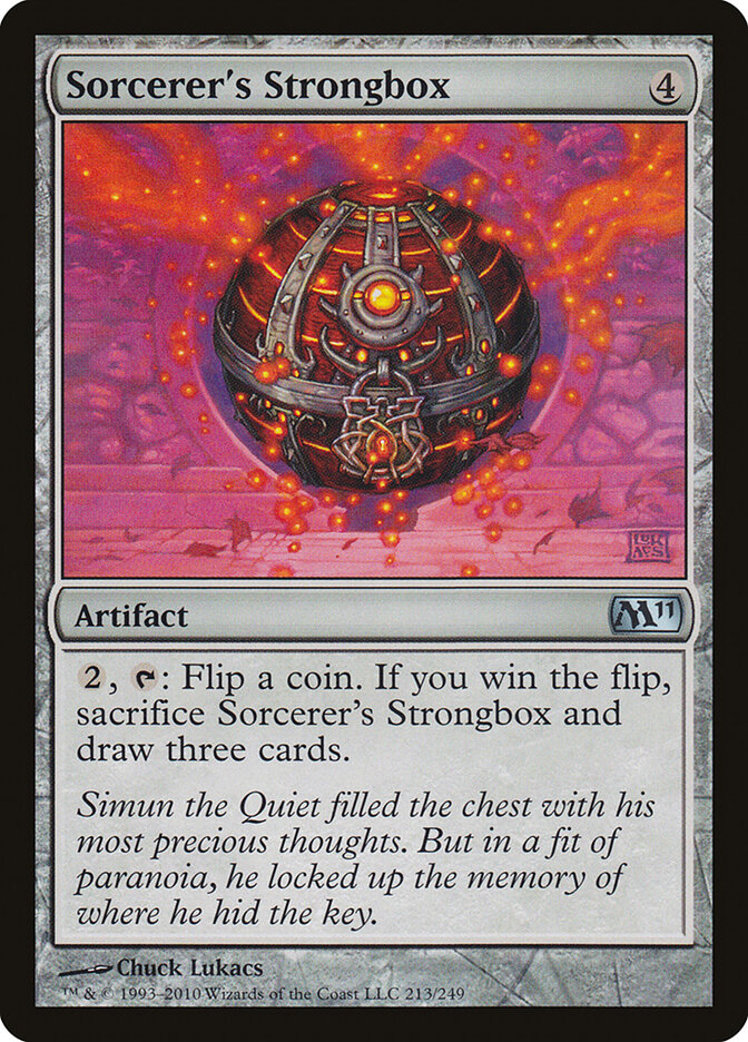 Sorcerer's Strongbox — Magic 2011 (M11) #213