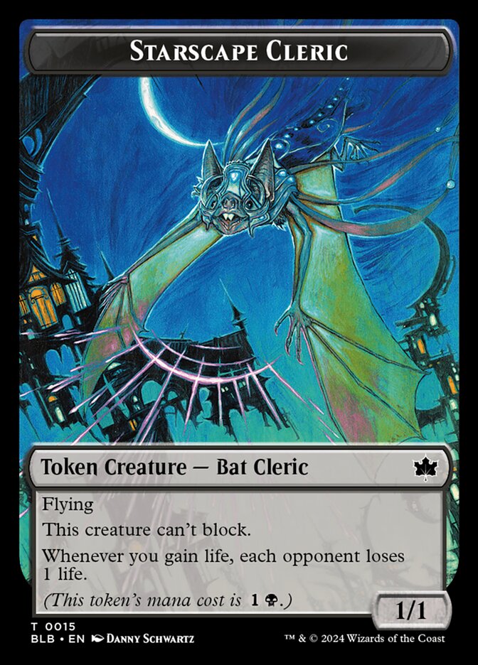 Starscape Cleric — Bloomburrow Tokens (TBLB) #15
