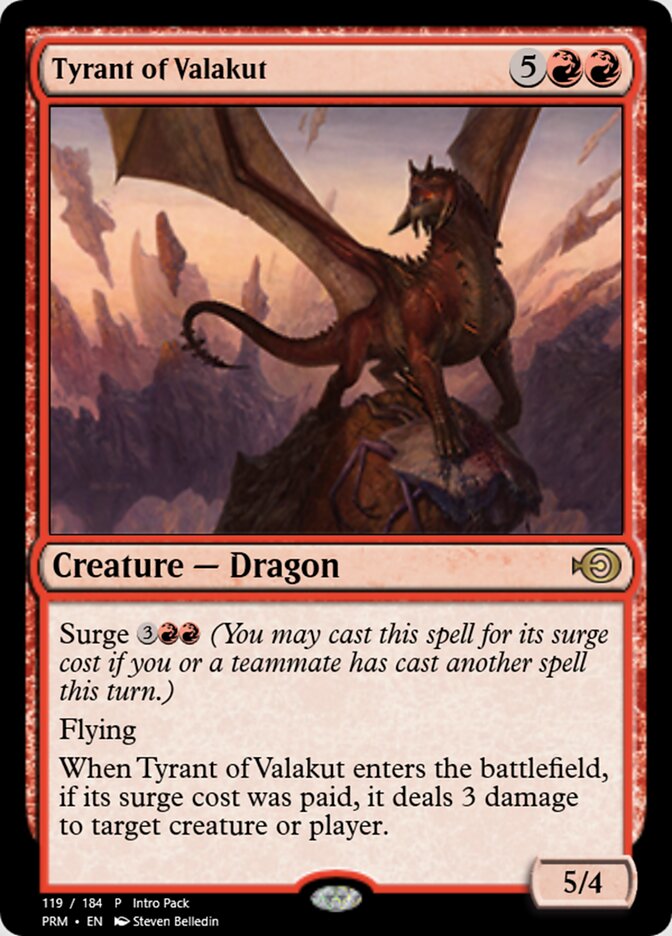 Tyrant of Valakut — Magic Online Promos (PRM) #59657