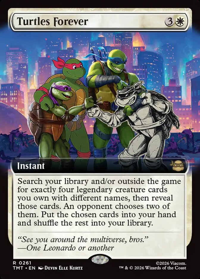 Turtles Forever — Teenage Mutant Ninja Turtles (TMT) #261