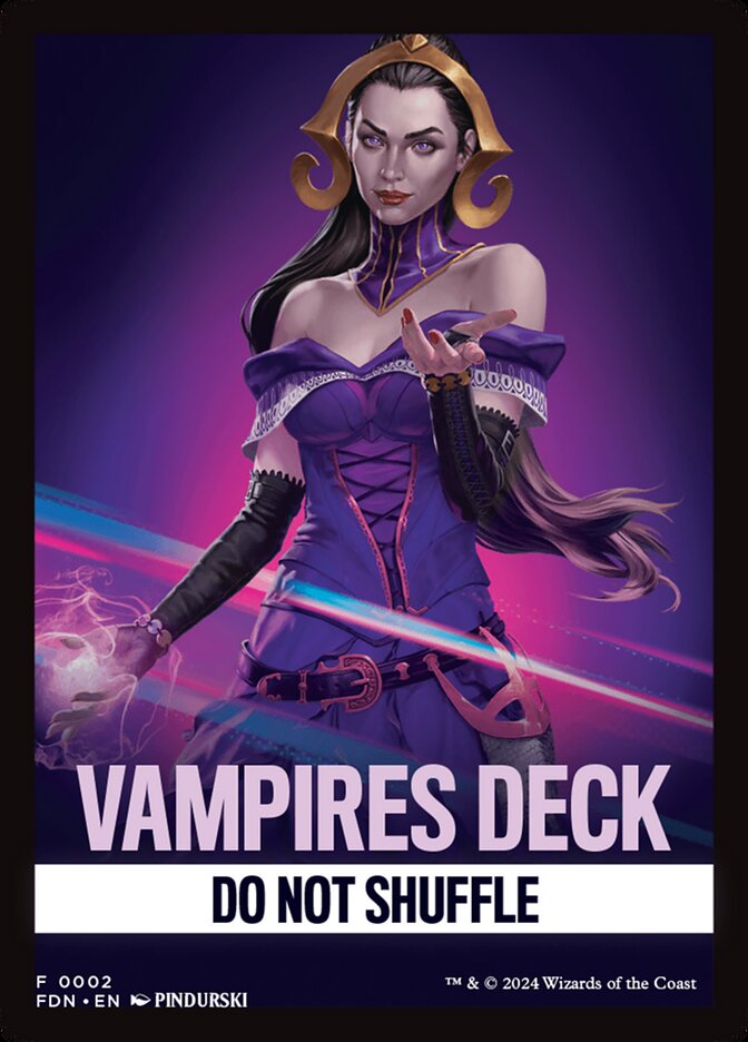 Vampires — Foundations Front Cards (FFDN) #2