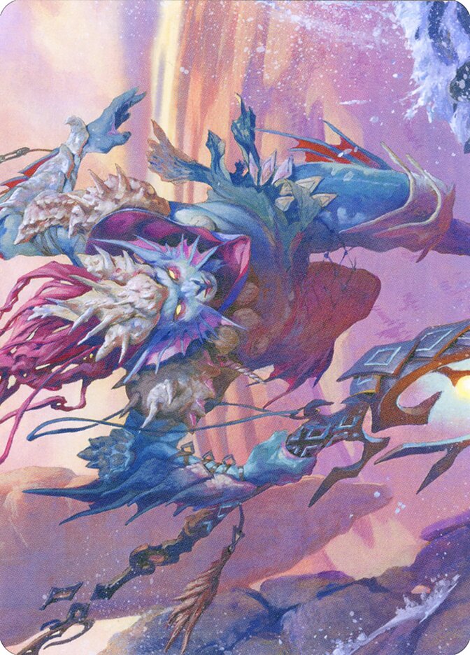 Umara Wizard // Umara Wizard — Zendikar Rising Art Series (AZNR) #52