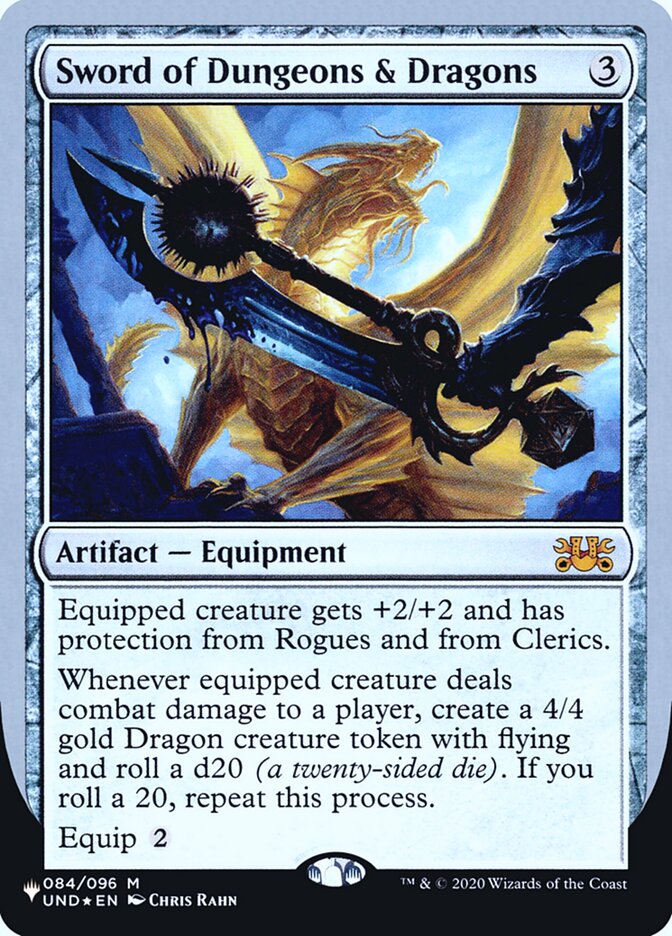 Sword of Dungeons & Dragons — The List (Unfinity Foil Edition) (ULST) #61