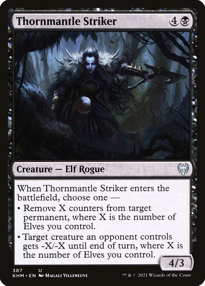 Thornmantle Striker — Kaldheim (KHM) #387