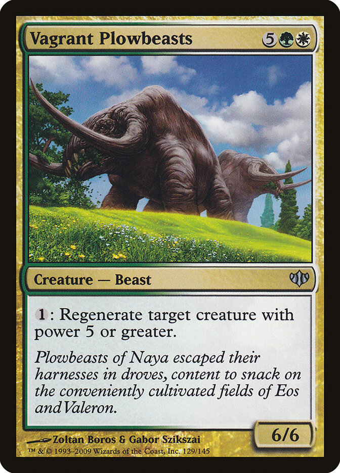 Vagrant Plowbeasts — Conflux (CON) #129