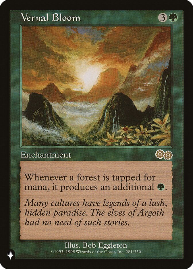 Vernal Bloom — The List (PLST) #USG-281