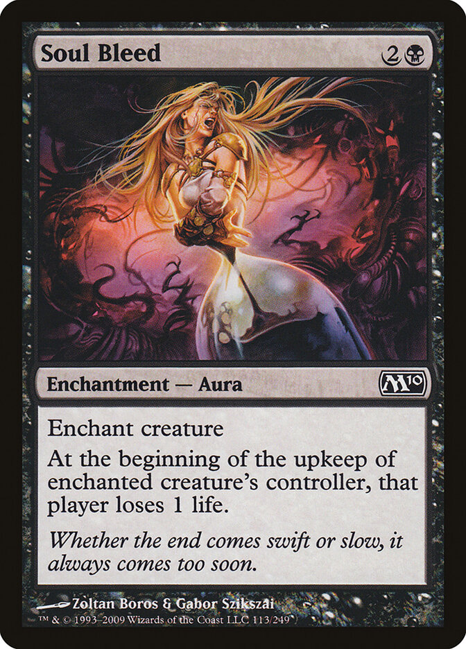 Soul Bleed — Magic 2010 (M10) #113