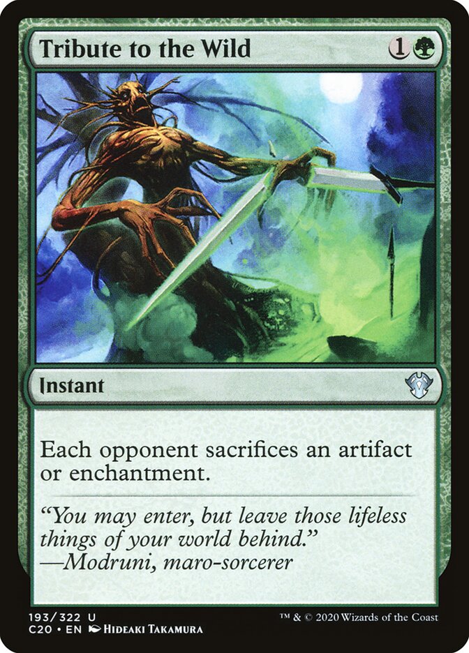 Tribute to the Wild — Commander 2020 (C20) #193