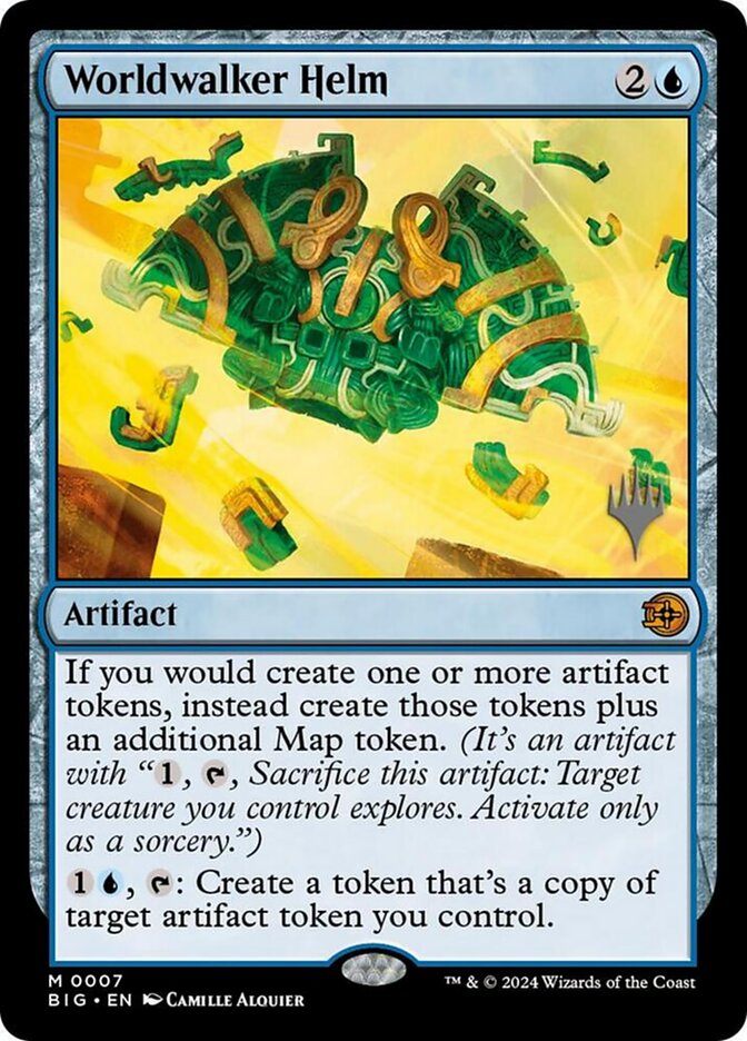 Worldwalker Helm — The Big Score Promos (PBIG) #7p
