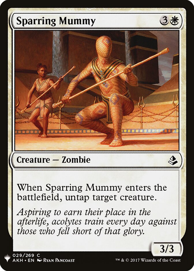 Sparring Mummy — The List (PLST) #AKH-29