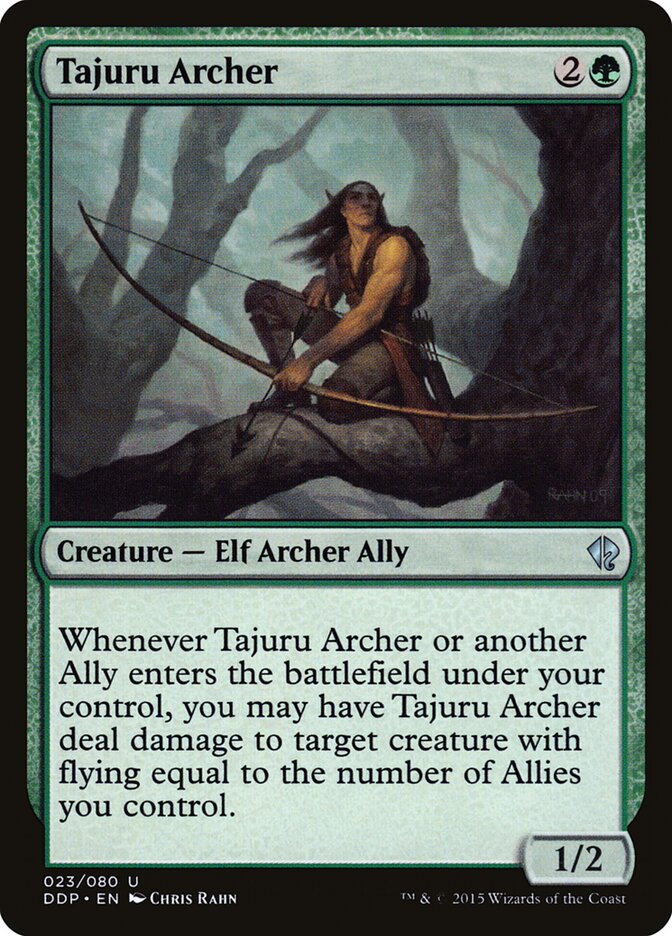 Tajuru Archer — Duel Decks: Zendikar vs. Eldrazi (DDP) #23