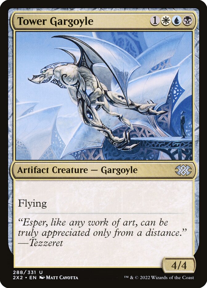 Tower Gargoyle — Double Masters 2022 (2X2) #288