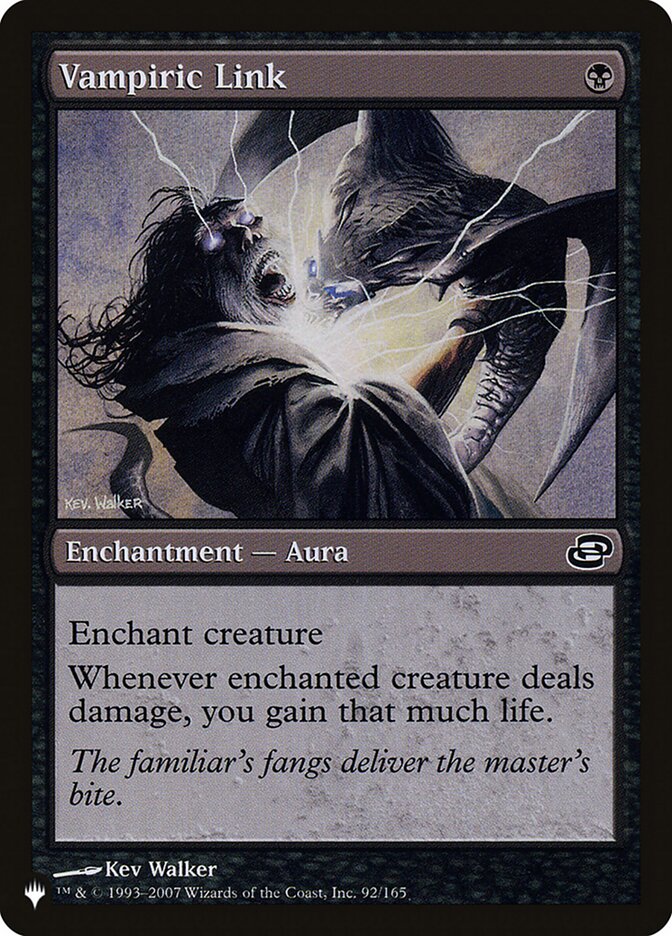 Vampiric Link — The List (PLST) #PLC-92