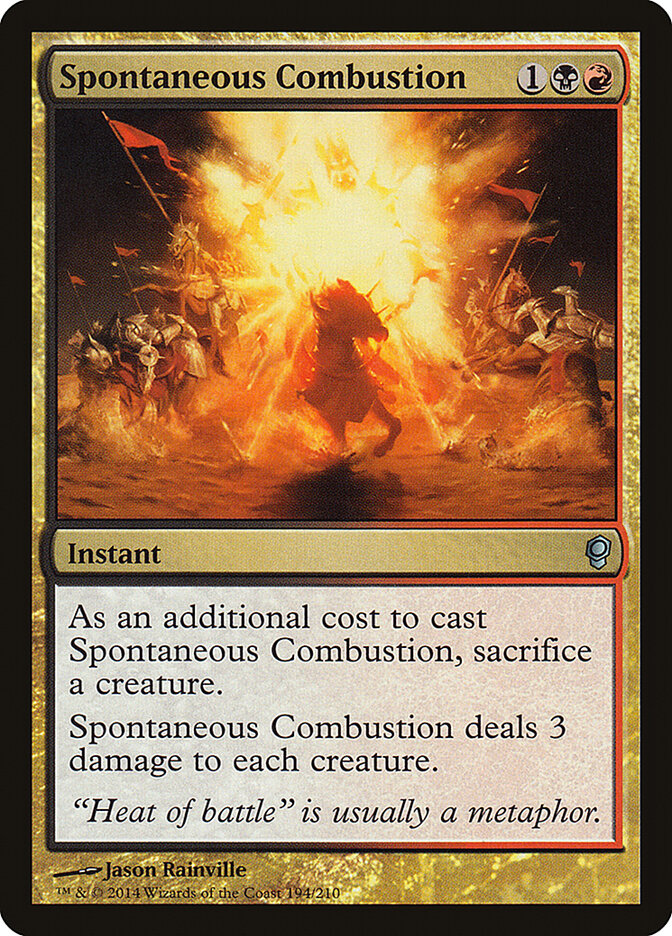 Spontaneous Combustion — Conspiracy (CNS) #194