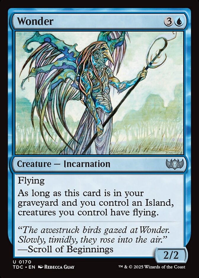 Wonder — Tarkir: Dragonstorm Commander (TDC) #170