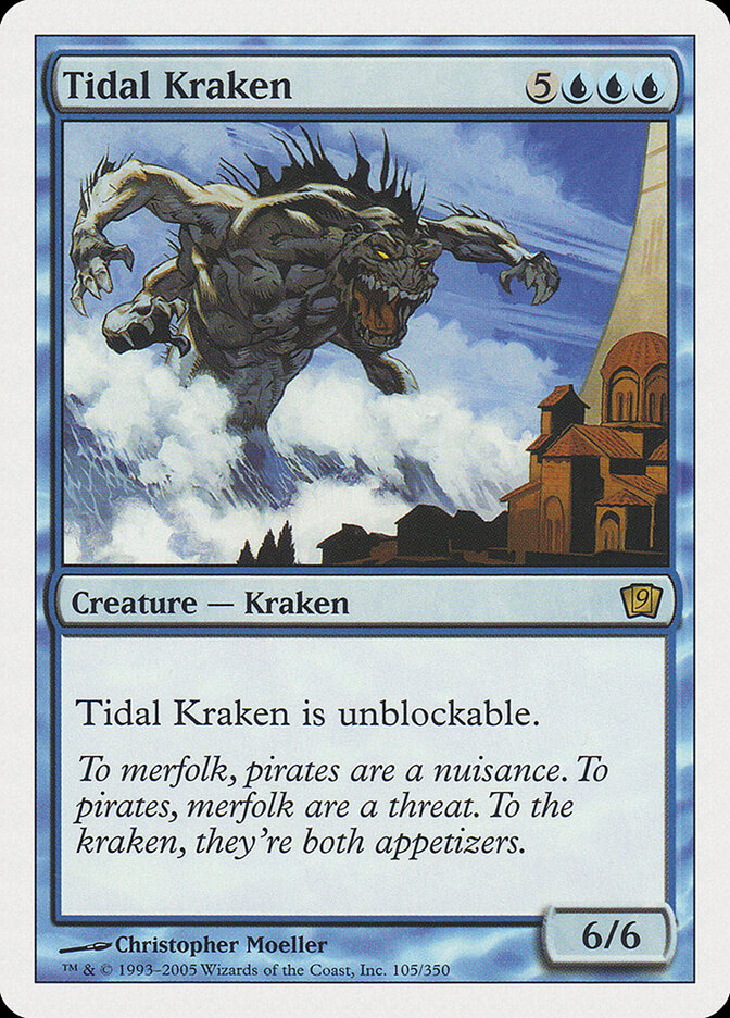 Tidal Kraken — Ninth Edition (9ED) #105