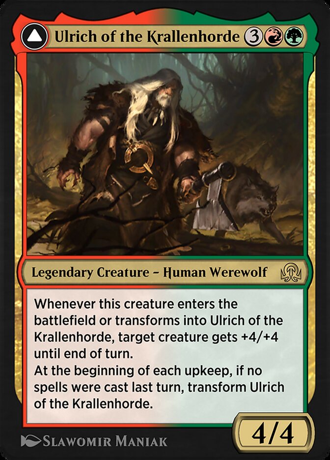 Ulrich of the Krallenhorde // Ulrich, Uncontested Alpha — Shadows over Innistrad Remastered (SIR) #246