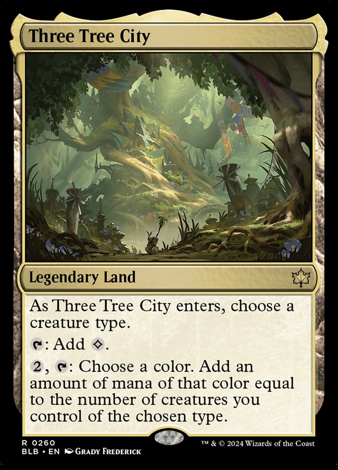 Three Tree City — Bloomburrow (BLB) #260