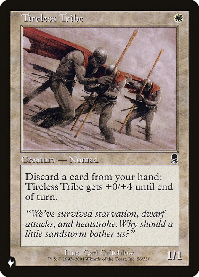 Tireless Tribe — The List (PLST) #ODY-56