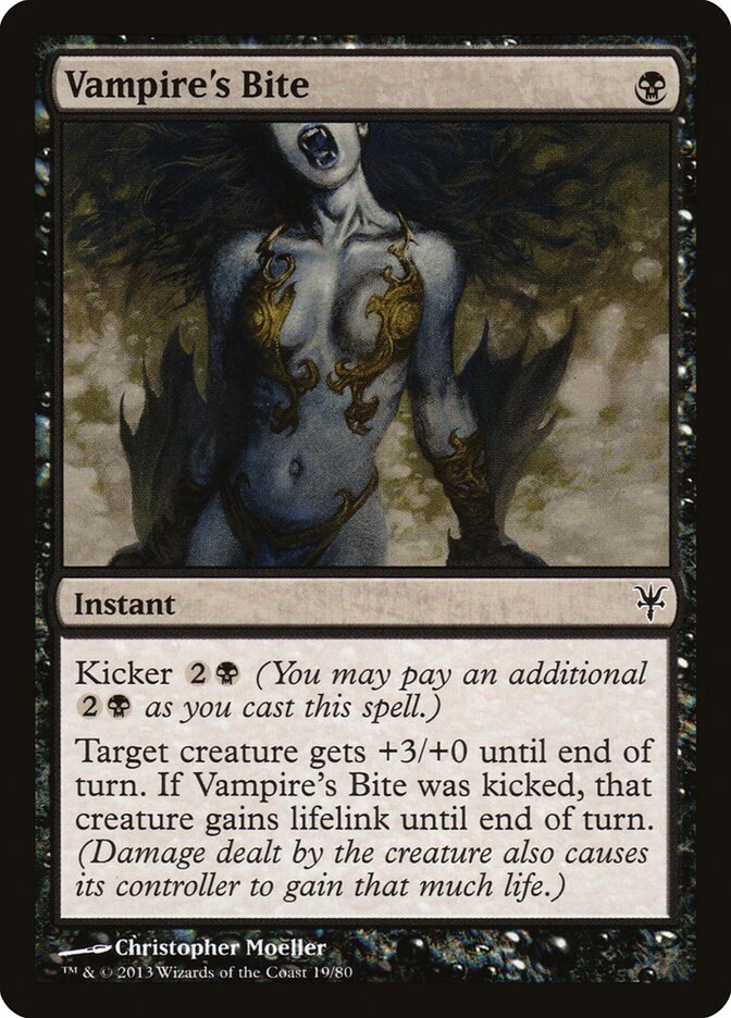 Vampire's Bite — Duel Decks: Sorin vs. Tibalt (DDK) #19