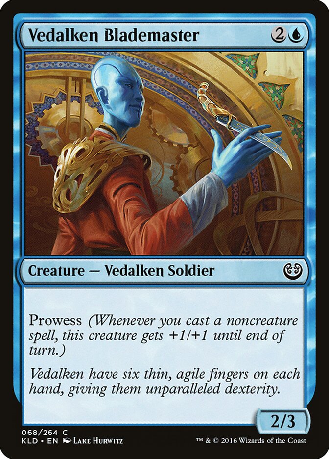 Vedalken Blademaster — Kaladesh (KLD) #68
