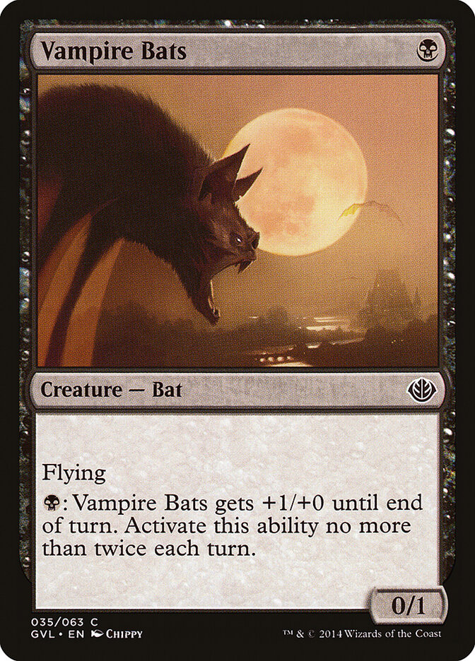 Vampire Bats — Duel Decks Anthology: Garruk vs. Liliana (GVL) #35