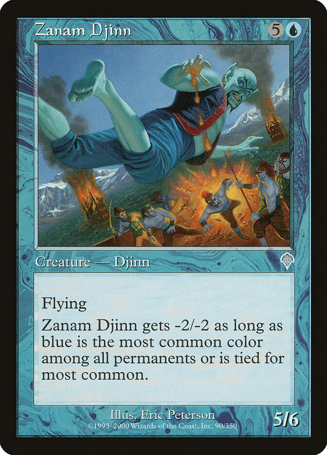 Zanam Djinn — Invasion (INV) #90