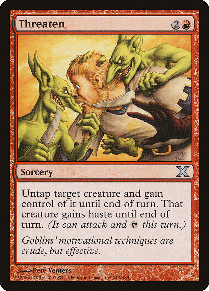 Threaten — Tenth Edition (10E) #242