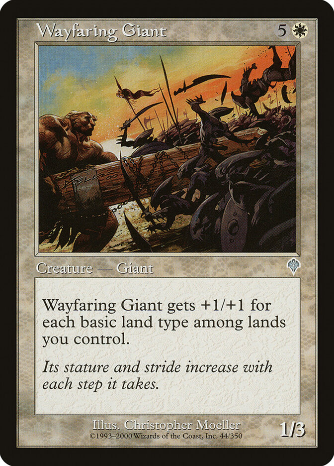 Wayfaring Giant — Invasion (INV) #44