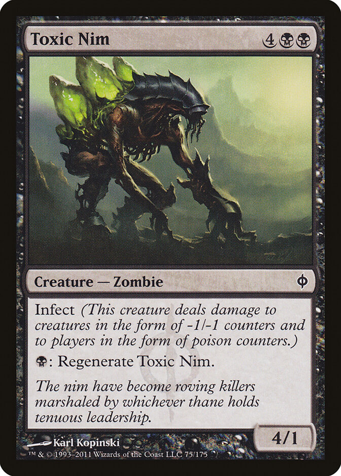 Toxic Nim — New Phyrexia (NPH) #75