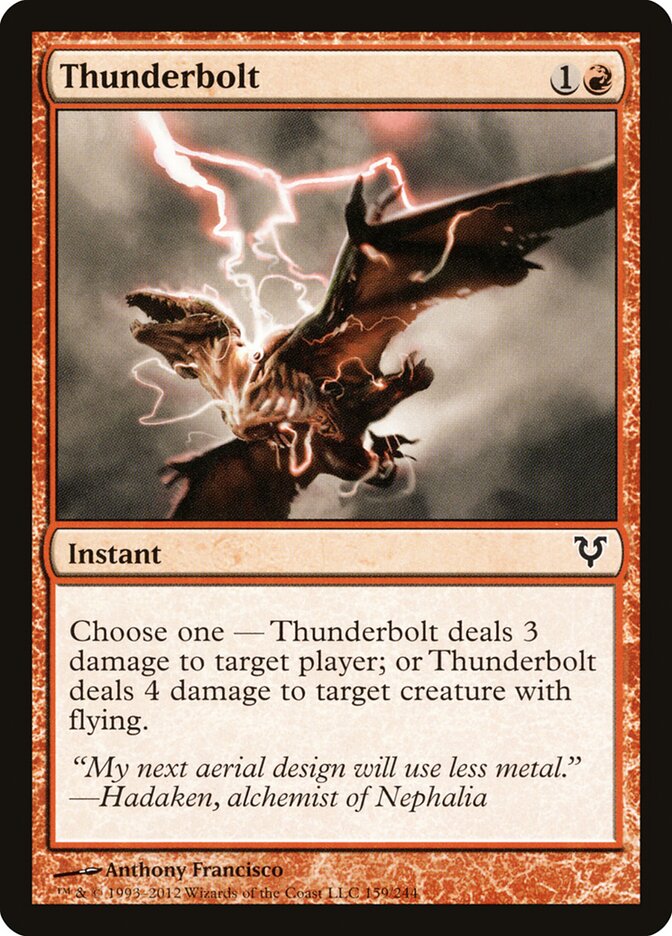 Thunderbolt — Avacyn Restored (AVR) #159